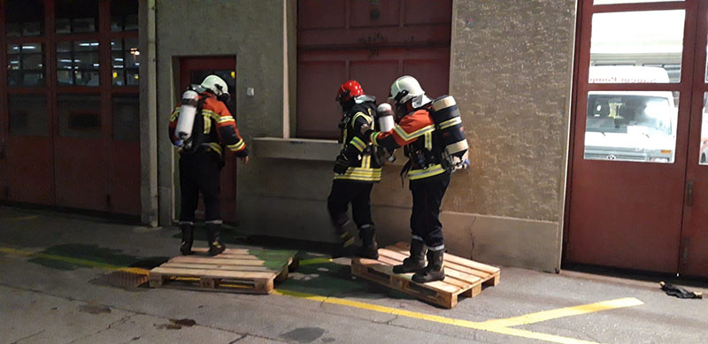 Exercice Porteurs d'appareils respiratoires